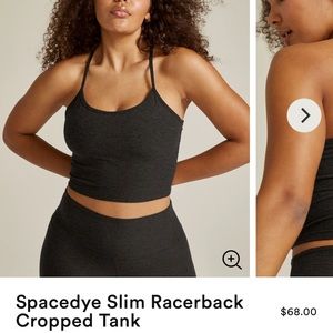 Beyond Yoga Spacedye Racerback Cropped Tank